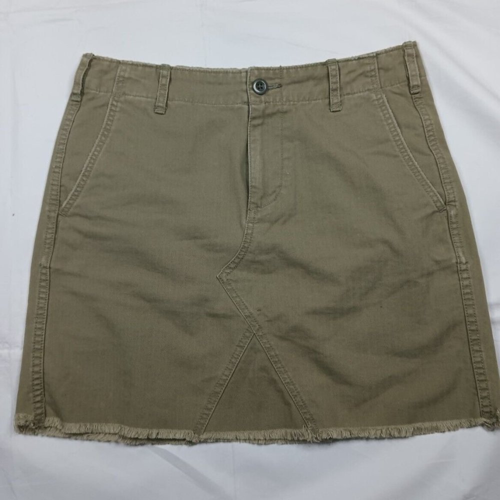 Denim & Supply Army Forest Green Women's Mini Skirt Denim Ralph Lauren S 26